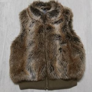 Faux fur coat 14/ 16